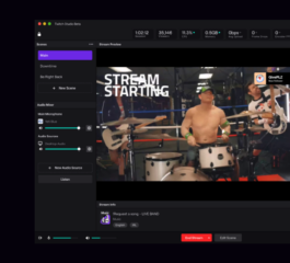 Приложение Twitch Studio – Професионални излъчвания