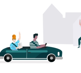 Φτηνή εφαρμογή Carpooling για ταξίδια