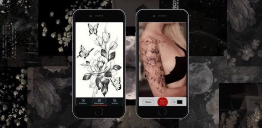 Apps zur Tätowierungssimulation